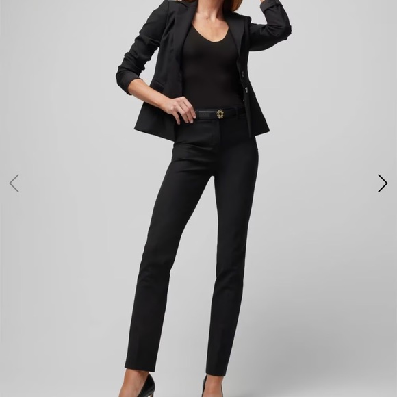 White House Black Market Pants - White House Black Market Women’s Elle Slim Pants In Black size 8